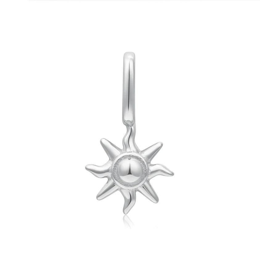 Silver Sunshine Charm Pendant