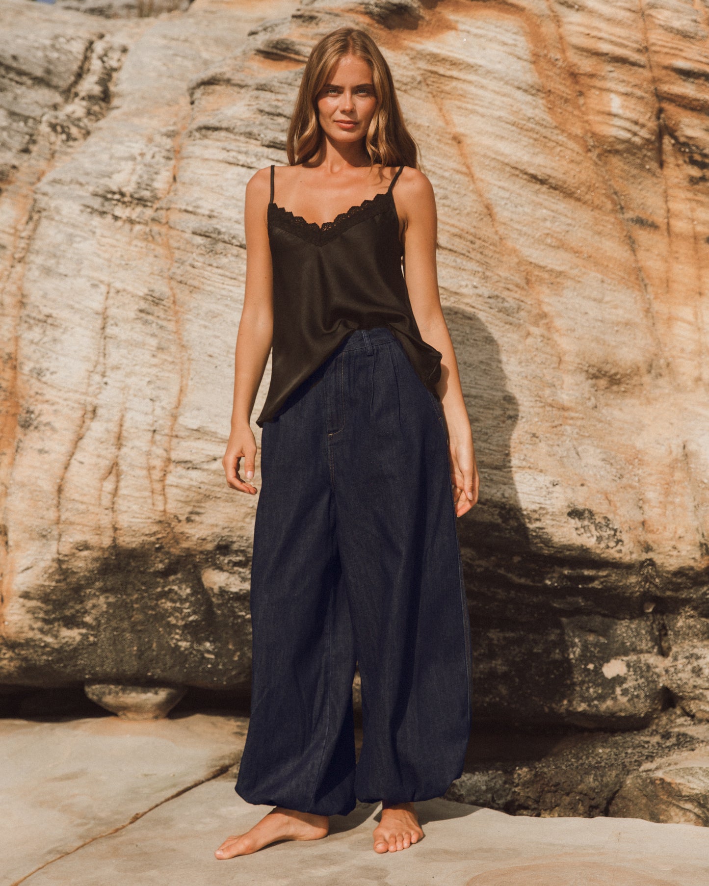 Chantilly Top Black