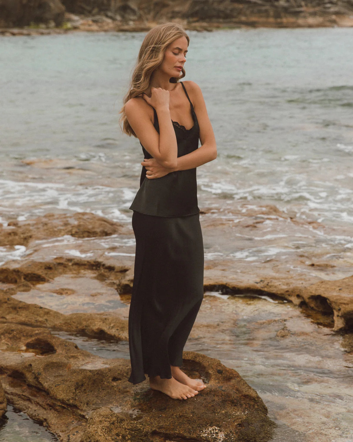 Chantilly Top Black