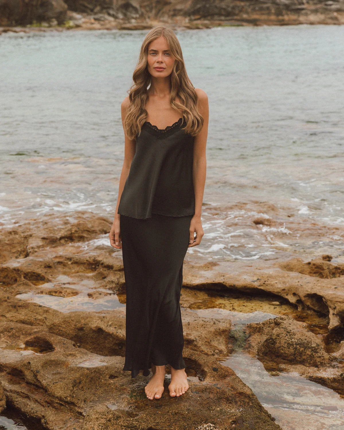 Chantilly Top Black