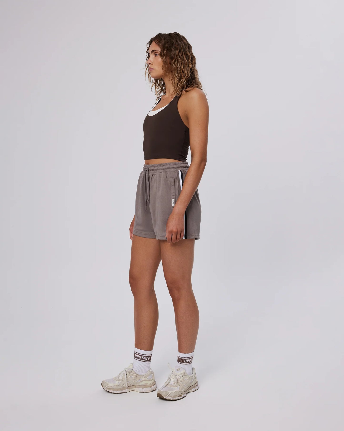 Upstate Sport Apex Track Short - Cinder
