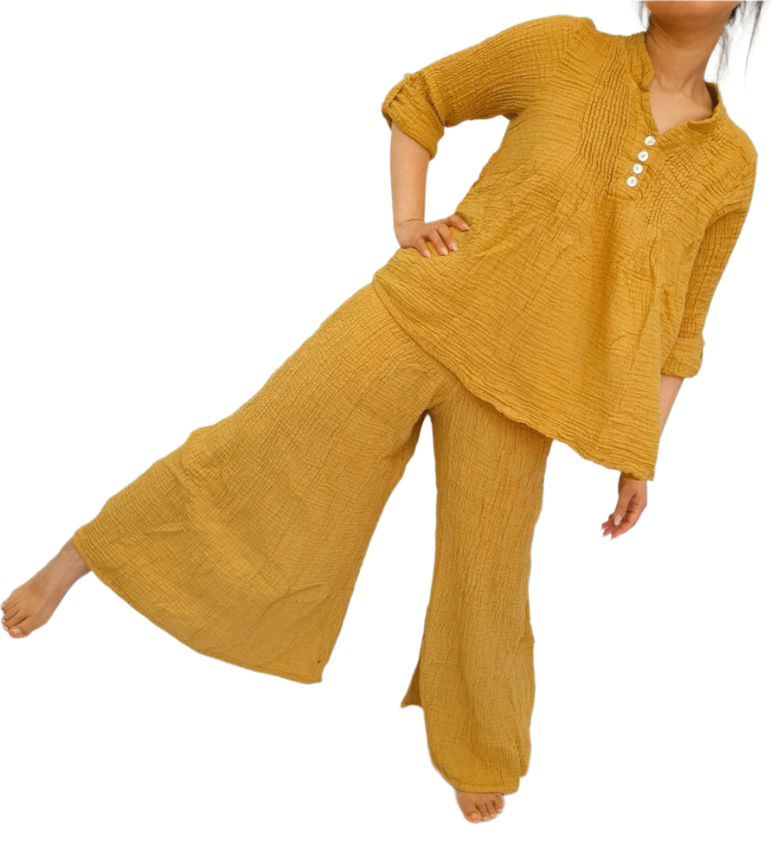 Hot Property - Liliana Cotton Set - Mustard